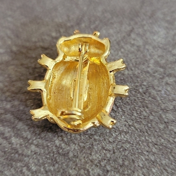 𝅺ALAN J 1980s Rare Ladybug Headphones Novelty Kidcore Brooch Pin - Picture 4 of 7